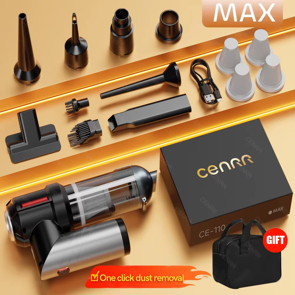 Car Vacuum Cleaner Mini 998000PA Powerful Cordless Portable Vacuum Cleaner for Home Appliance Handheld Blower Car Cleaner