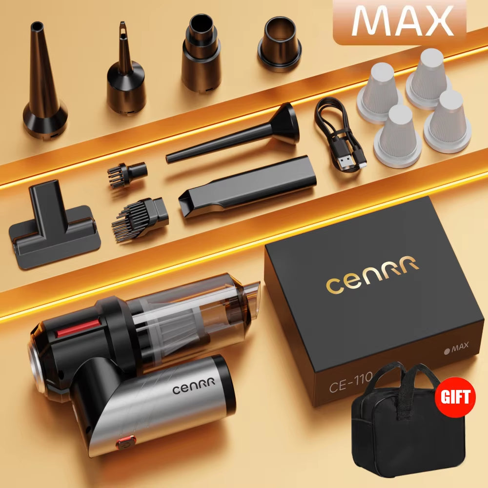 Car Vacuum Cleaner Mini 998000PA Powerful Cordless Portable Vacuum Cleaner for Home Appliance Handheld Blower Car Cleaner