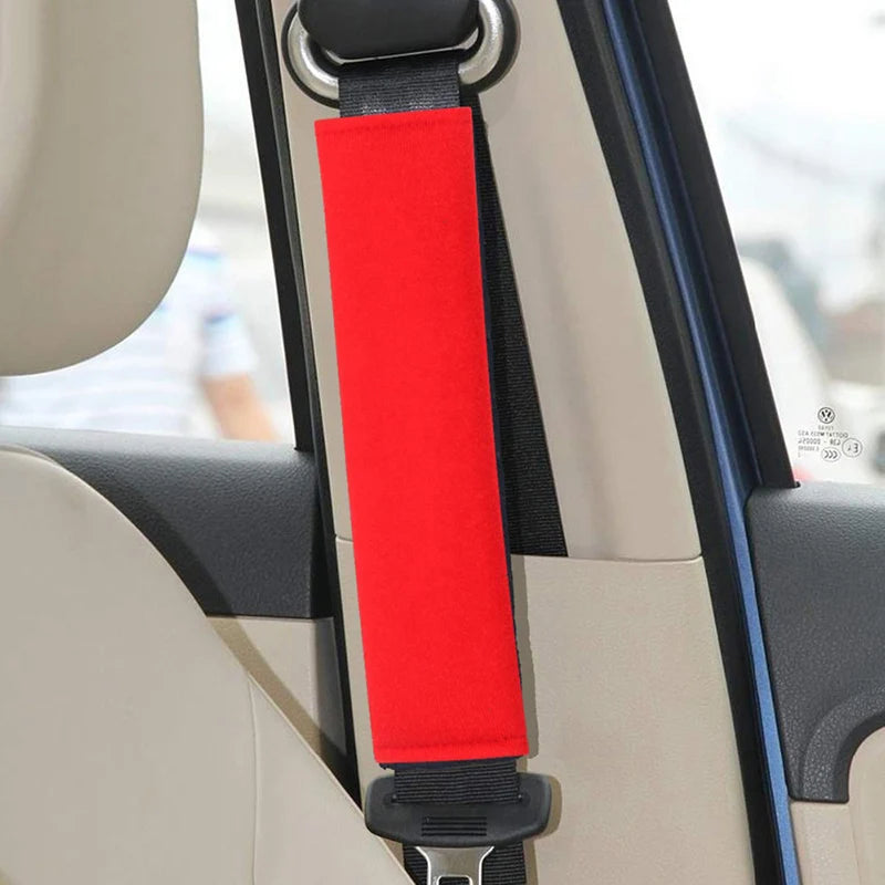 Car Belt Protector Universal Car Seat Shoulder Strap Pad Cushion Cover Interior Seatbelt Cover for Adults Kids Car Accessories