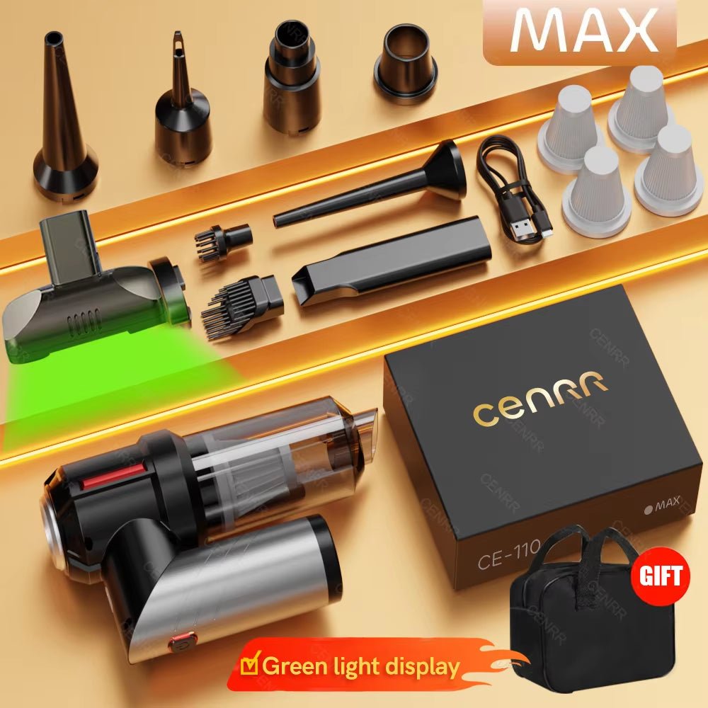 Car Vacuum Cleaner Mini 998000PA Powerful Cordless Portable Vacuum Cleaner for Home Appliance Handheld Blower Car Cleaner